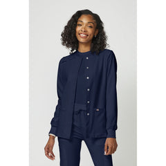 Women's EDS Essentials Snap Front Warm-Up Scrub Jacket
