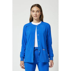 Women's EDS Essentials Snap Front Warm-Up Scrub Jacket