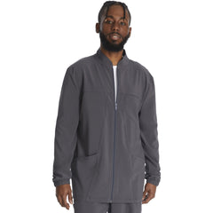Men's EDS Essentials Zip Front Scrub Jacket