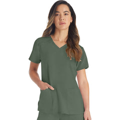 Women's EDS Essentials V-Neck Scrub Top