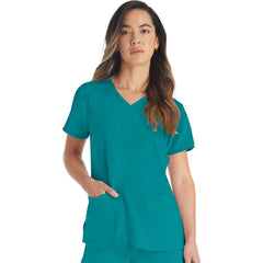 Women's EDS Essentials V-Neck Scrub Top