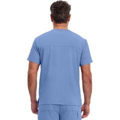 Men's EDS Essentials Tuckable V-Neck Scrub Top
