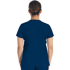 Women's Balance Notched V-Neck Scrub Top
