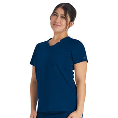 Women's Balance Notched V-Neck Scrub Top