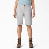 Women's Relaxed Fit Duck Carpenter Shorts, 11"