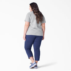 Women's Plus Heavyweight Short Sleeve Pocket T-Shirt