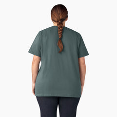 Women's Plus Heavyweight Short Sleeve Pocket T-Shirt