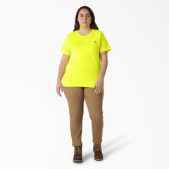 Women's Plus Heavyweight Short Sleeve Pocket T-Shirt