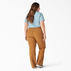 Women's Plus Heavyweight Short Sleeve Pocket T-Shirt