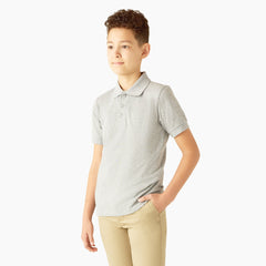 Kids' Piqué Short Sleeve Polo