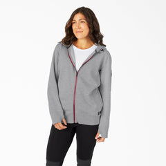 Women's Performance Workwear Full Zip Fleece Hoodie