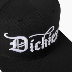 Embroidered Flat Brim Hat