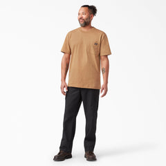 Heavyweight Heathered Short Sleeve Pocket T-Shirt