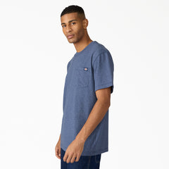 Heavyweight Heathered Short Sleeve Pocket T-Shirt