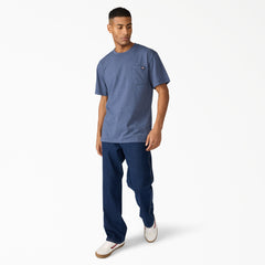 Heavyweight Heathered Short Sleeve Pocket T-Shirt