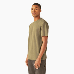 Heavyweight Heathered Short Sleeve Pocket T-Shirt