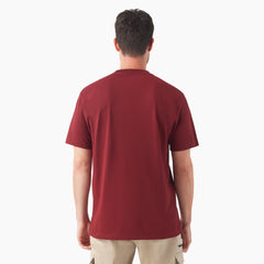 Heavyweight Heathered Short Sleeve Pocket T-Shirt