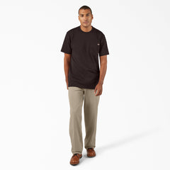 Heavyweight Heathered Short Sleeve Pocket T-Shirt