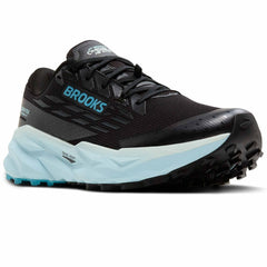 Cascadia 19 GTX Women's Trail Shoes Black/Ebony/Blue Flower