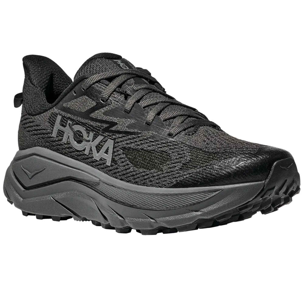 Challenger 8 Wide Women's Trail Running Shoes Black/Outer Orbit