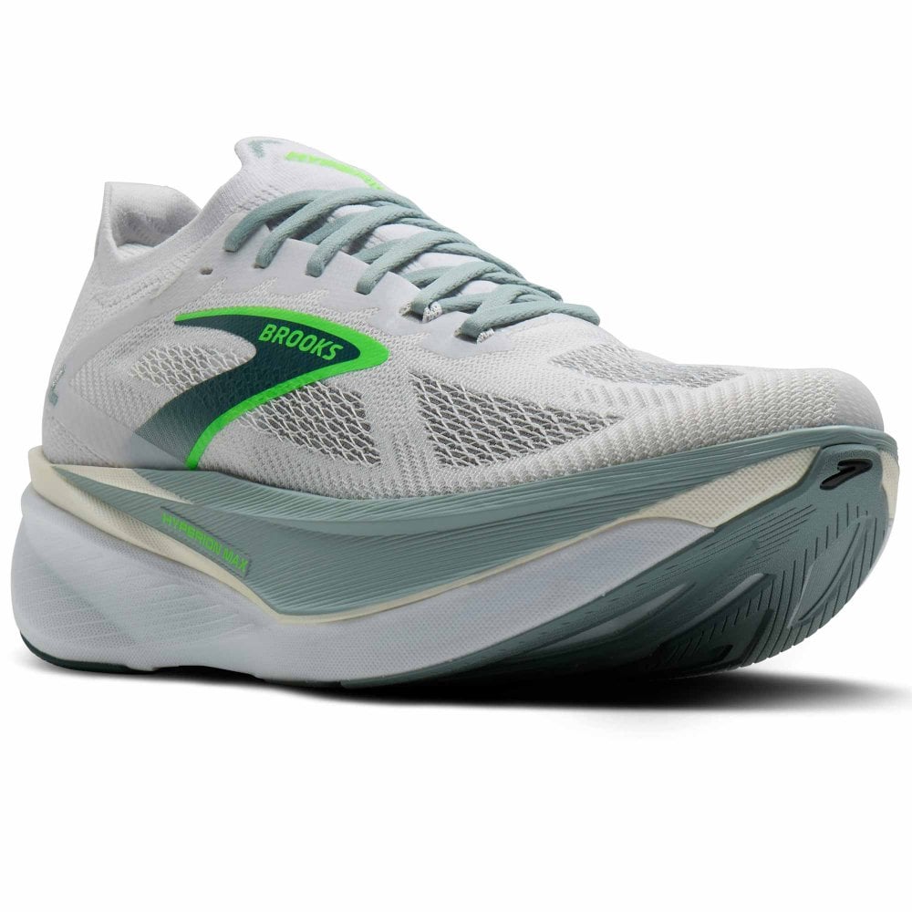 Hyperion Max 3 Men's Running Shoes White/Grey Mist/Green