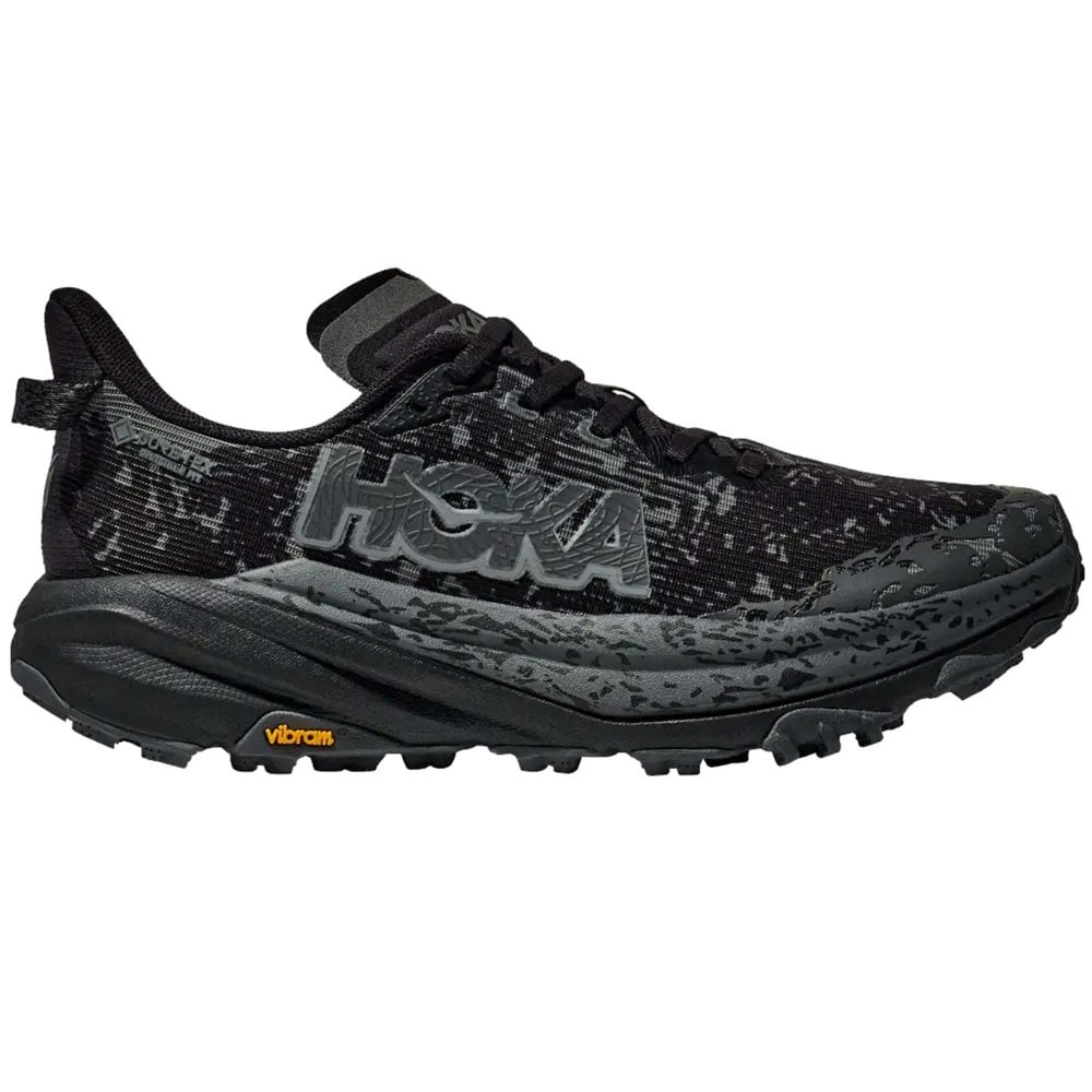 Speedgoat 6 Gore-Tex Womens Waterproof Trail Running Shoes Black/Outer Orbit