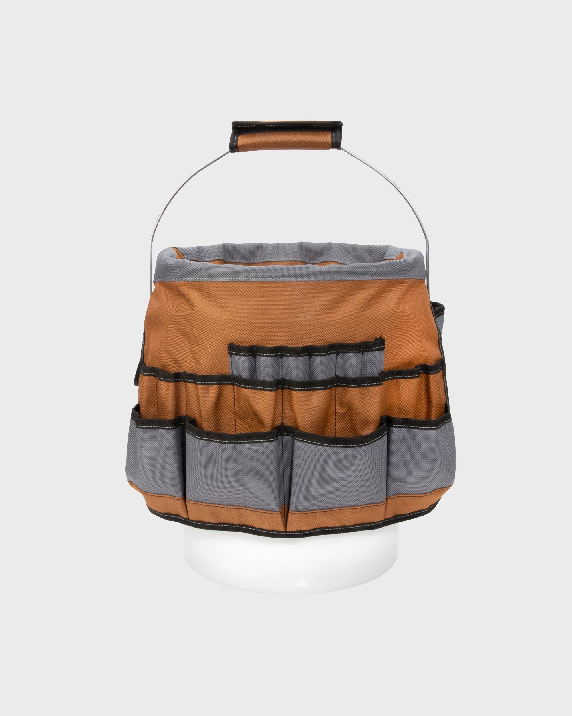 35 Pocket Bucket Organizer With Drill Holster