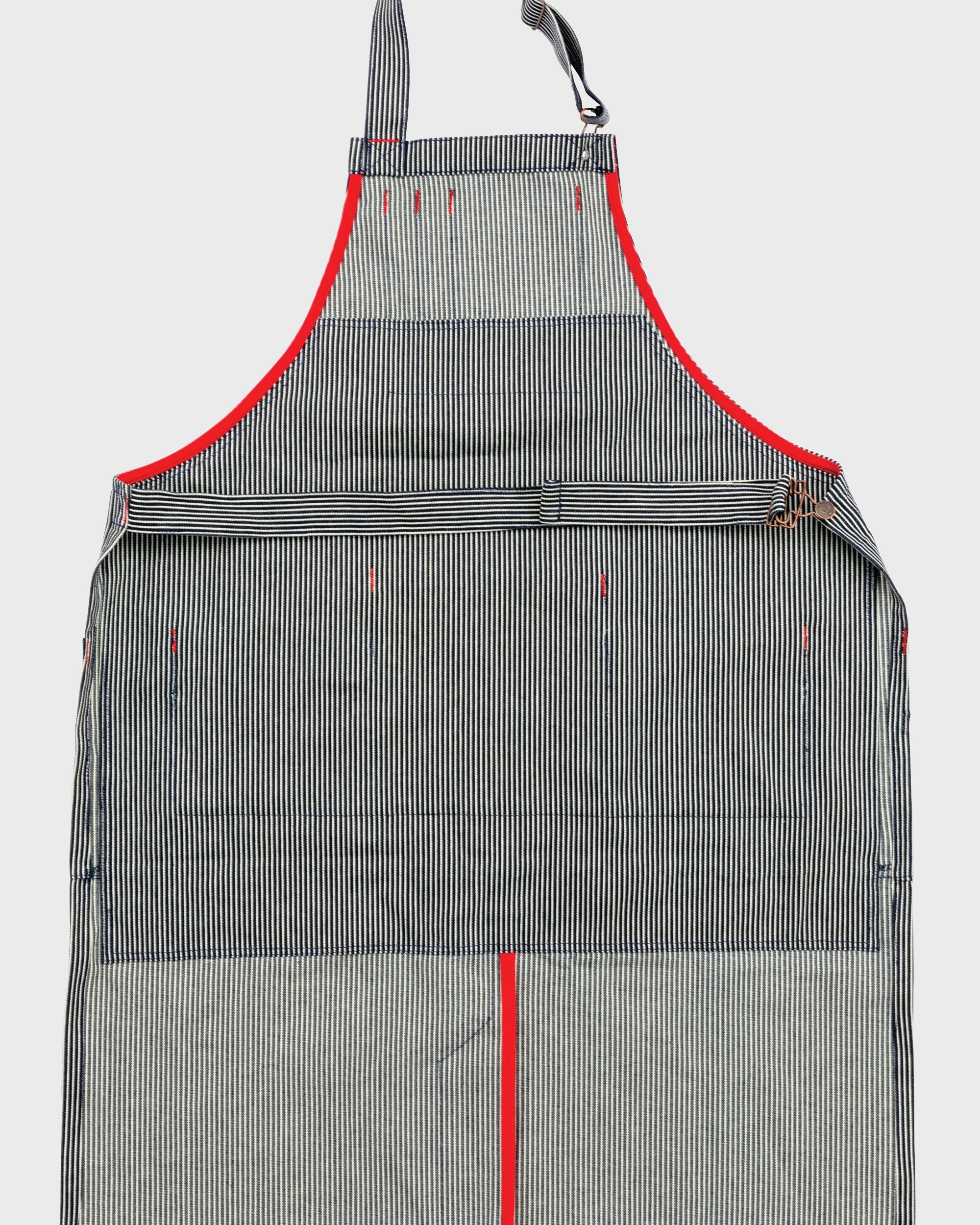 Hickory Stripe Canvas Apron