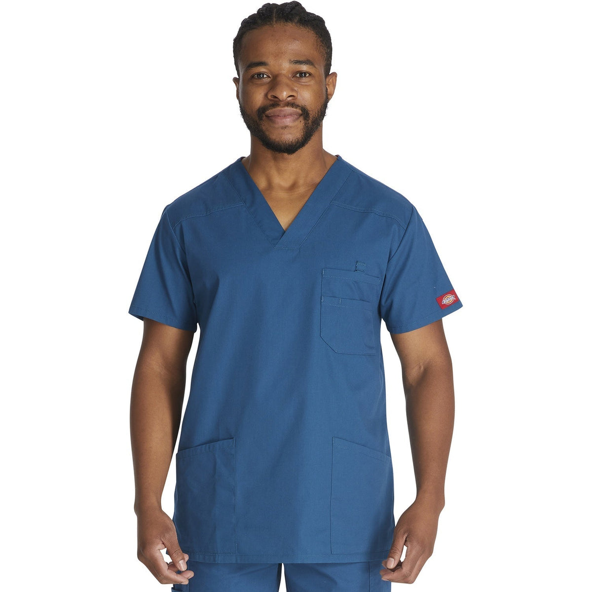 Men's EDS Signature V-Neck Scrub Top