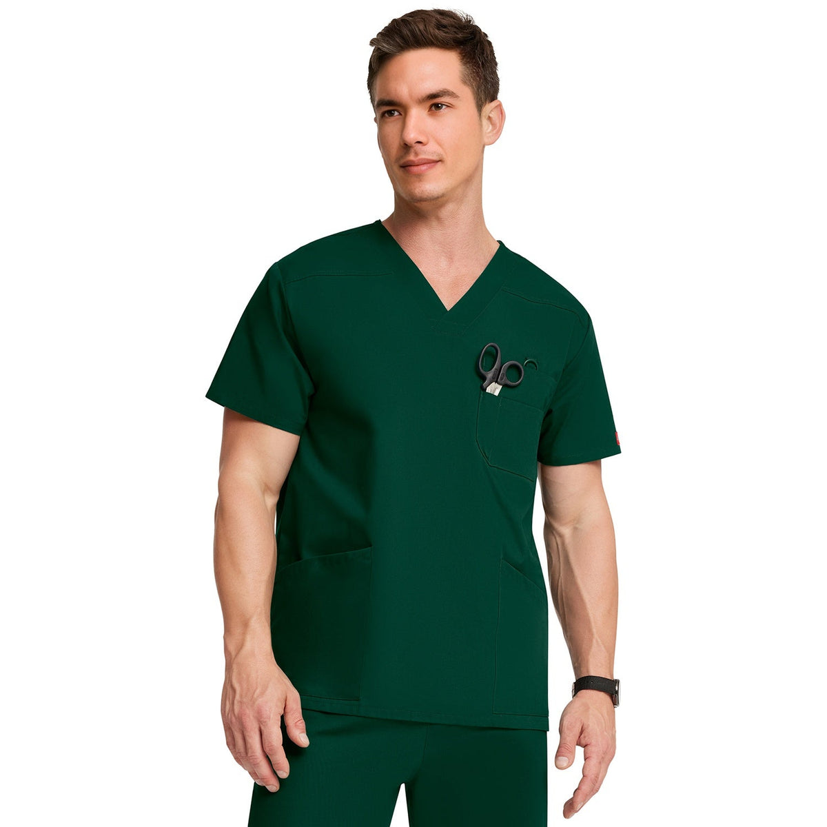Men's EDS Signature V-Neck Scrub Top