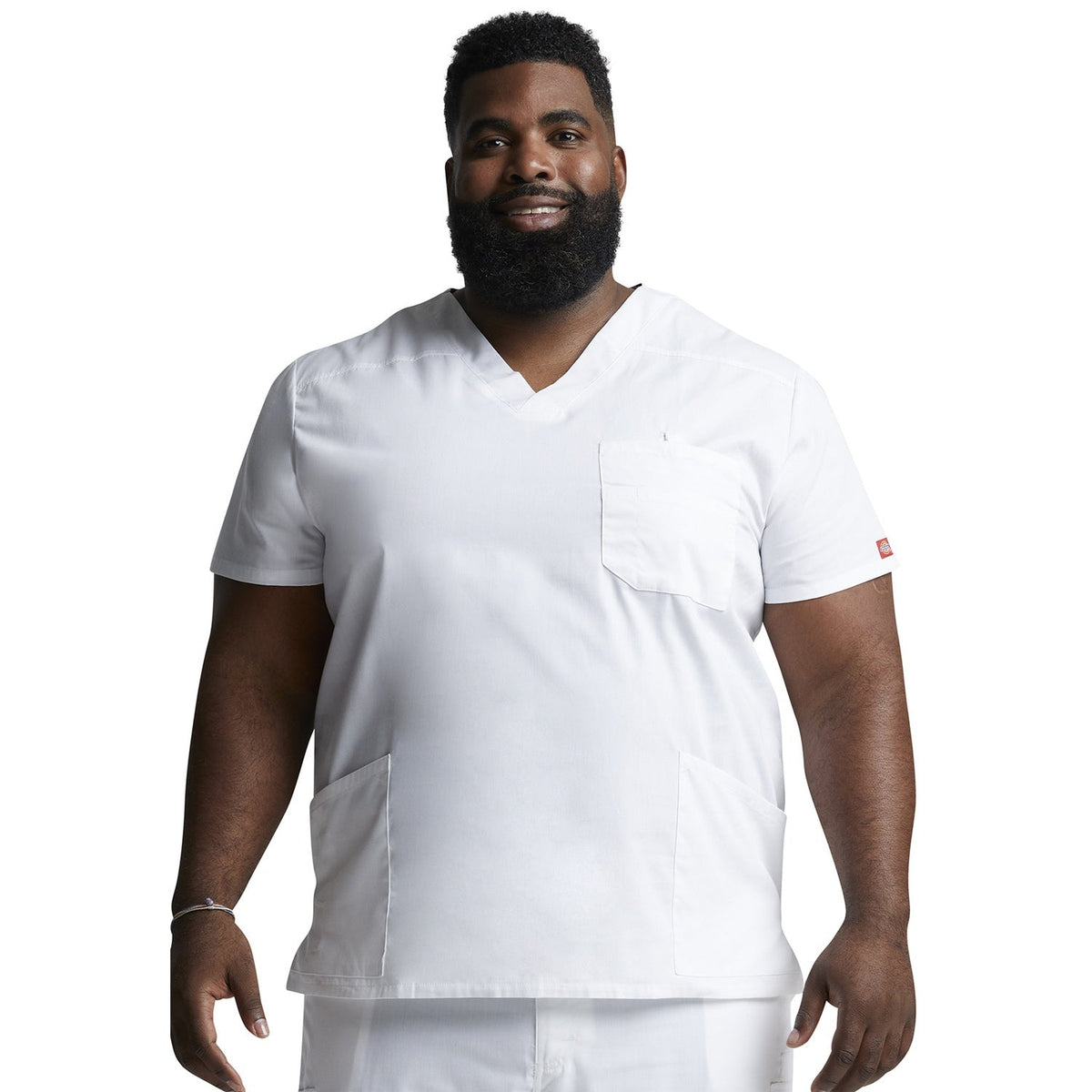Men's EDS Signature V-Neck Scrub Top