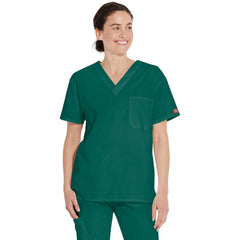 Unisex EDS Signature Tuckable V-Neck Scrub Top
