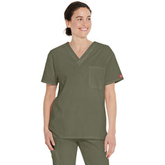 Unisex EDS Signature Tuckable V-Neck Scrub Top
