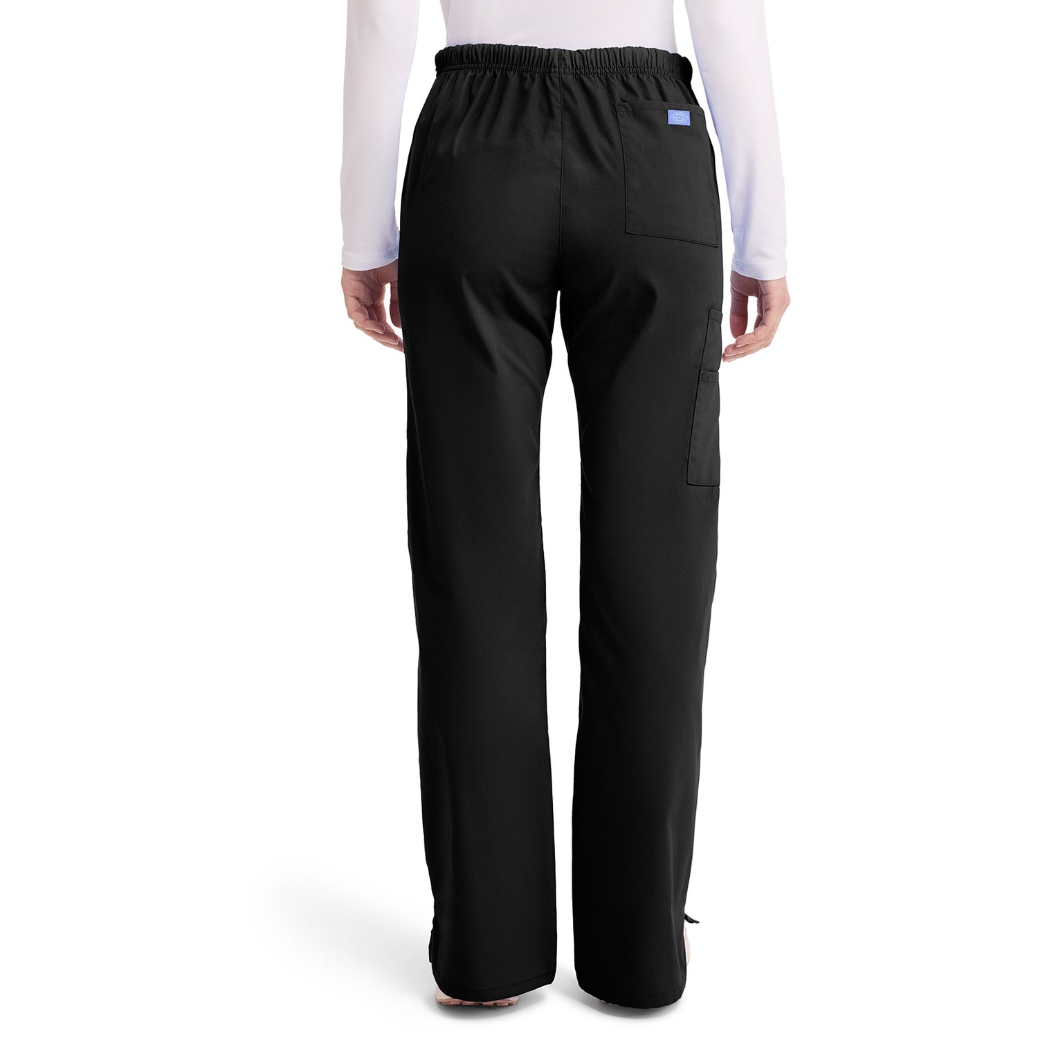 Women's EDS Signature Mid Rise Drawstring Cargo Scrub Pant