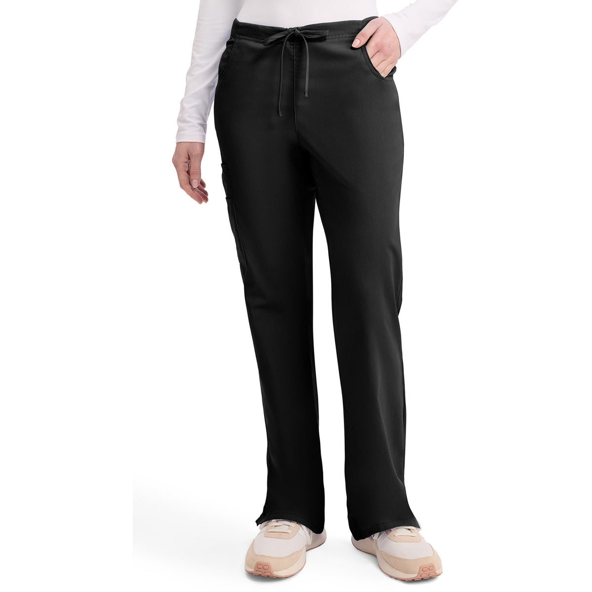 Women's EDS Signature Mid Rise Drawstring Cargo Scrub Pant