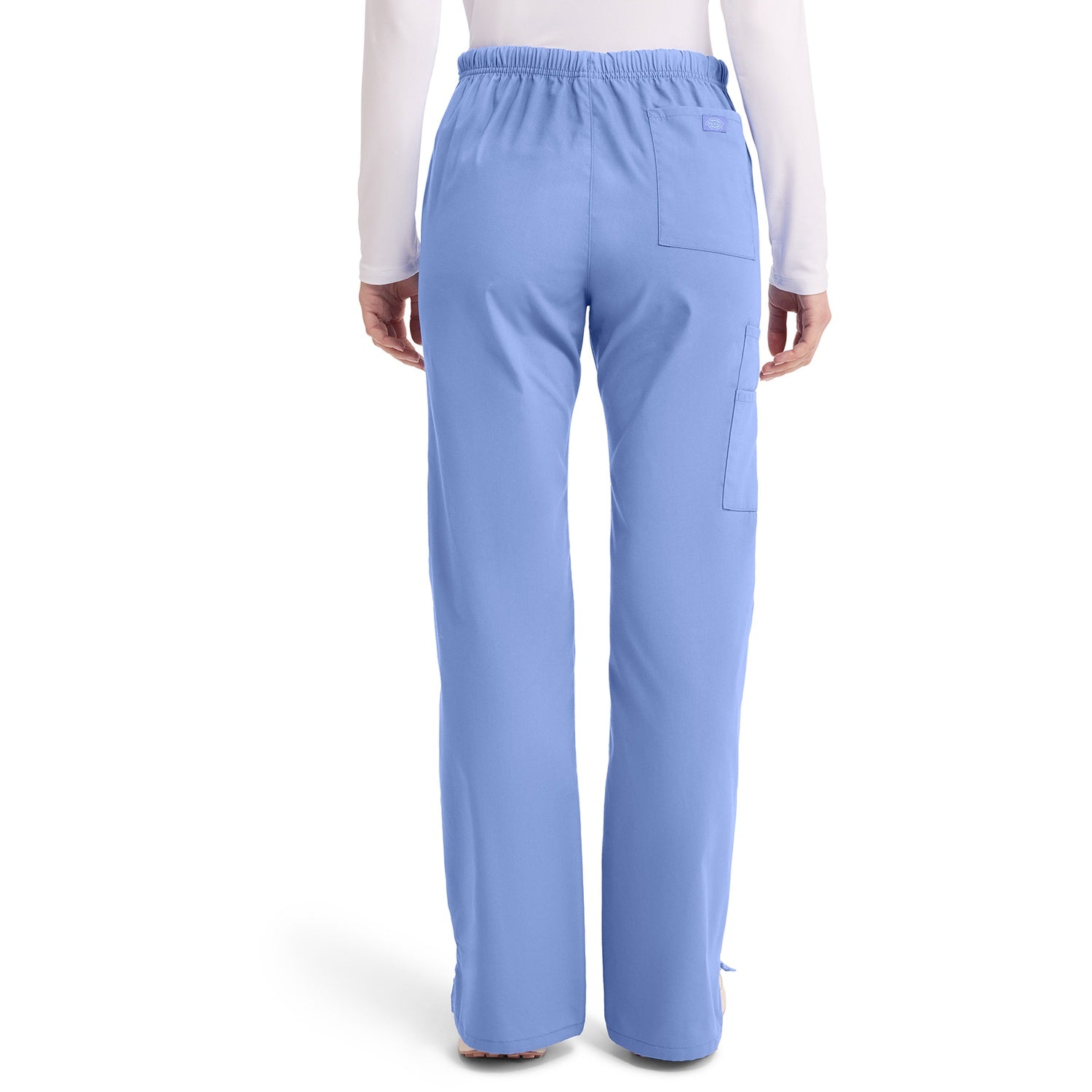 Women's EDS Signature Mid Rise Drawstring Cargo Scrub Pant