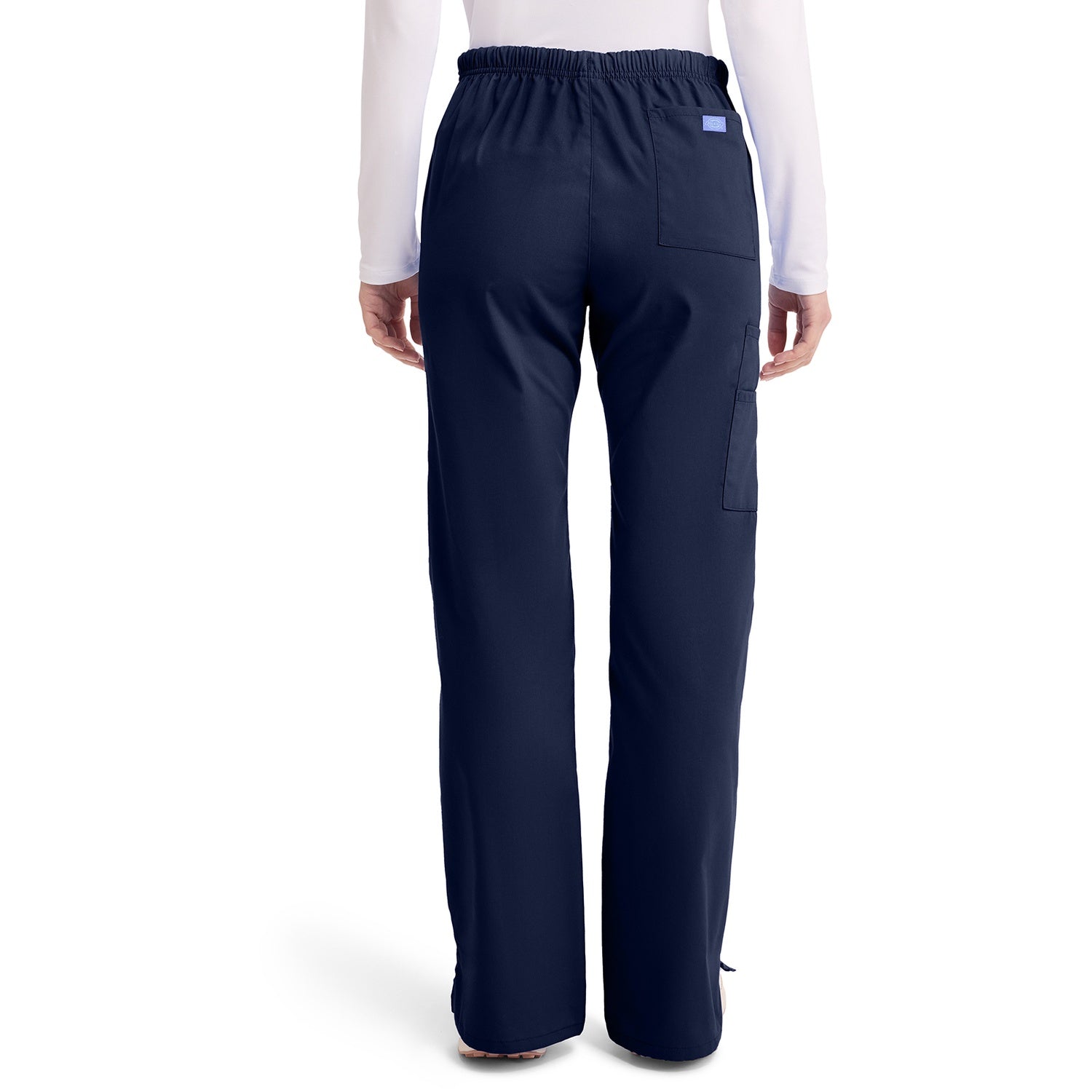 Women's EDS Signature Mid Rise Drawstring Cargo Scrub Pant
