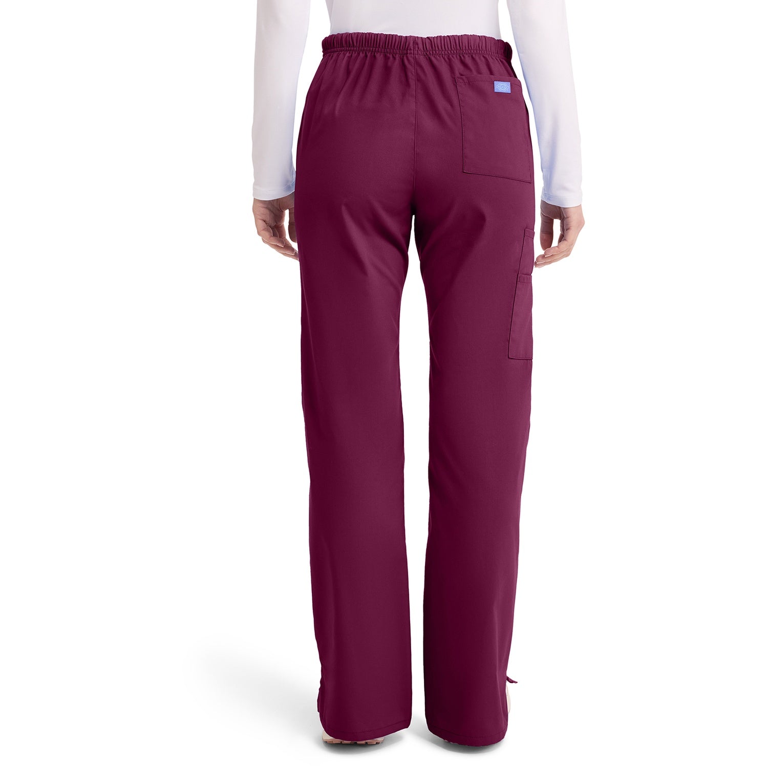 Women's EDS Signature Mid Rise Drawstring Cargo Scrub Pant