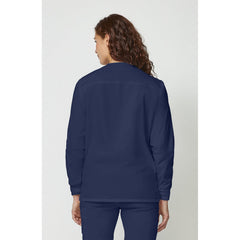 Women's EDS Signature Snap Front Warm-Up Scrub Jacket