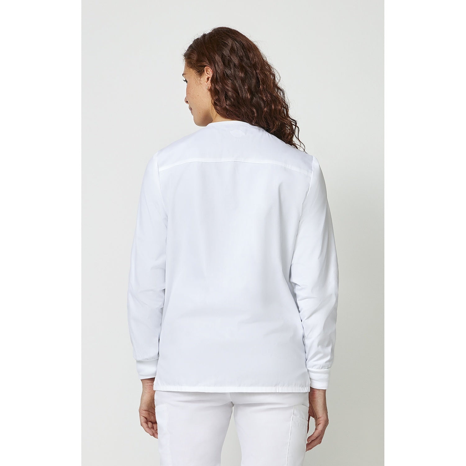 Women's EDS Signature Snap Front Warm-Up Scrub Jacket