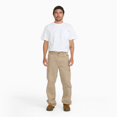 247 Loose Straight Garment Dyed Cargo Pants