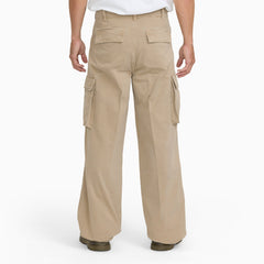 247 Loose Straight Garment Dyed Cargo Pants