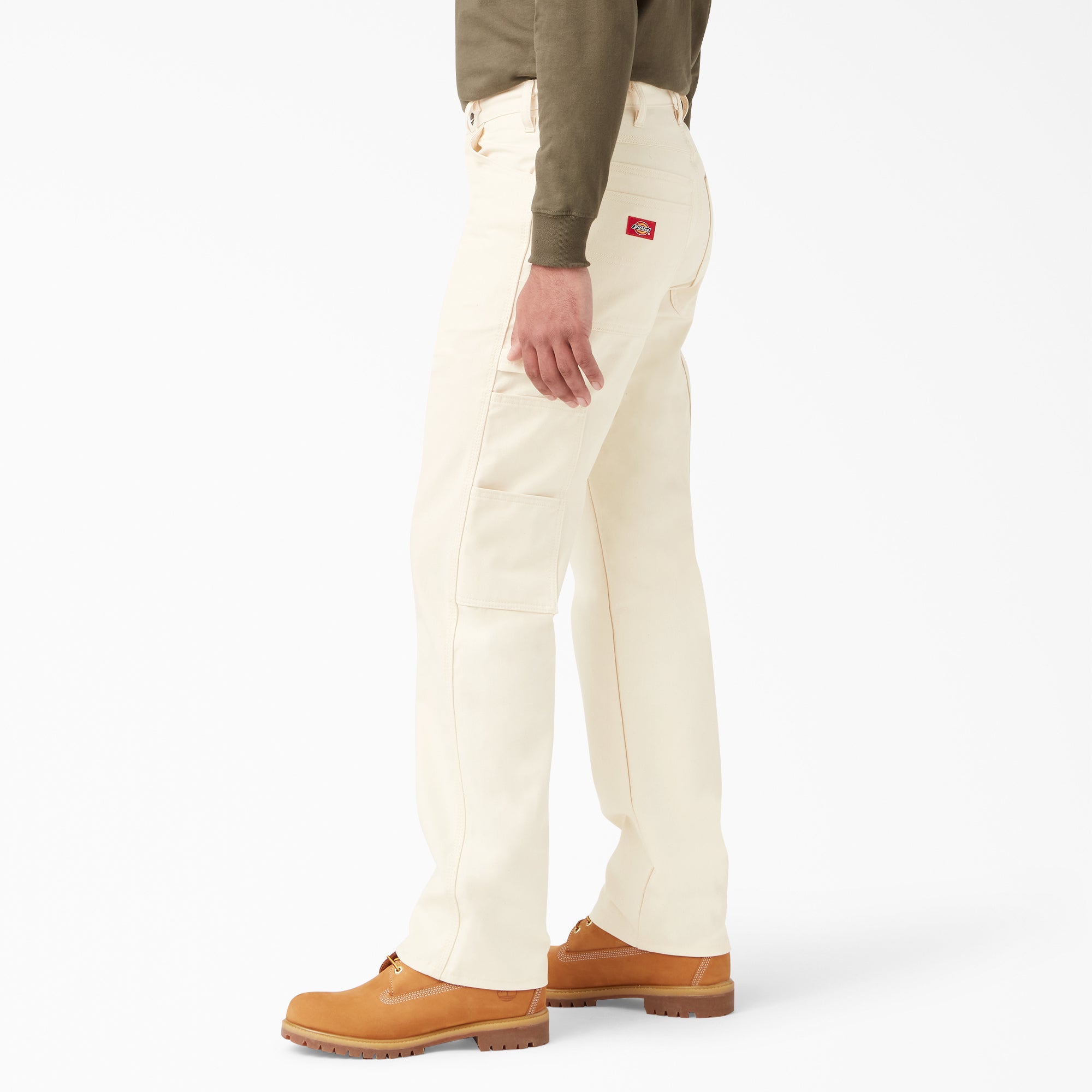 Relaxed Fit Straight Leg Painter's Pants