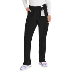 Women's EDS Essentials Natural Rise Tapered Leg Pull-On Scrub Pant