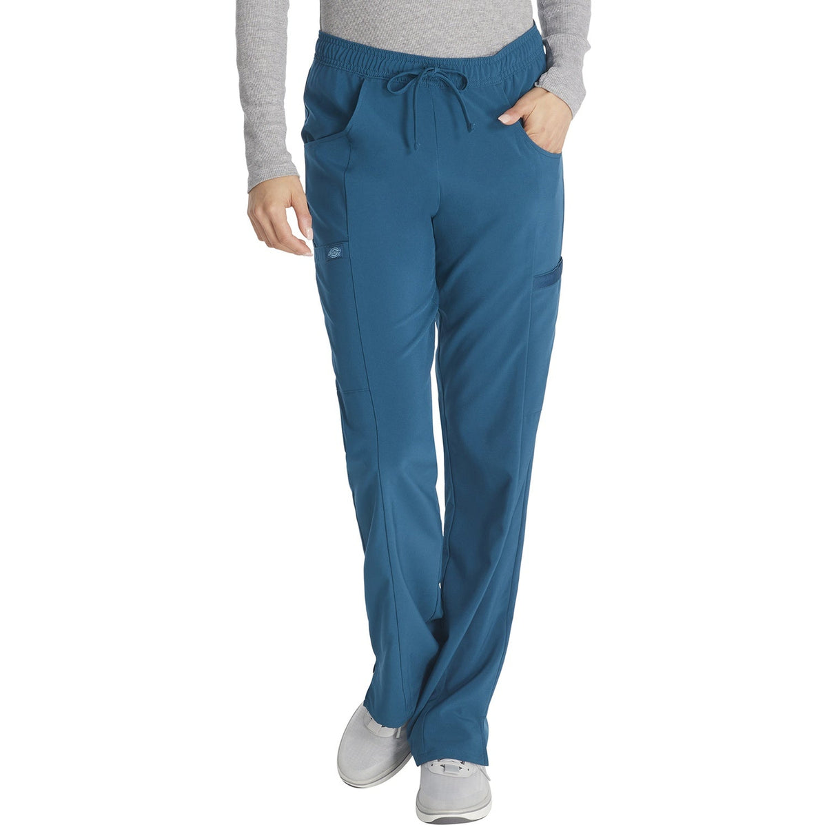 Women's EDS Essentials Mid Rise Straight Leg Drawstring Scrub Pant