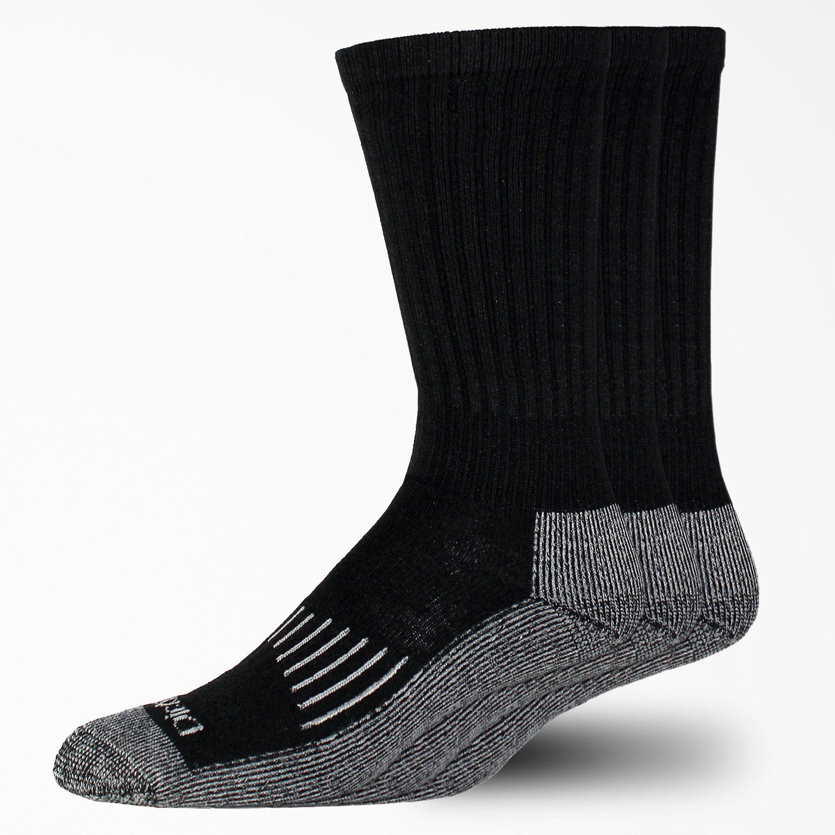 Heavyweight Crew Socks, Size 6-12, 3-Pack