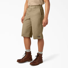 Loose Fit Multi-Use Pocket Work Shorts, 15"