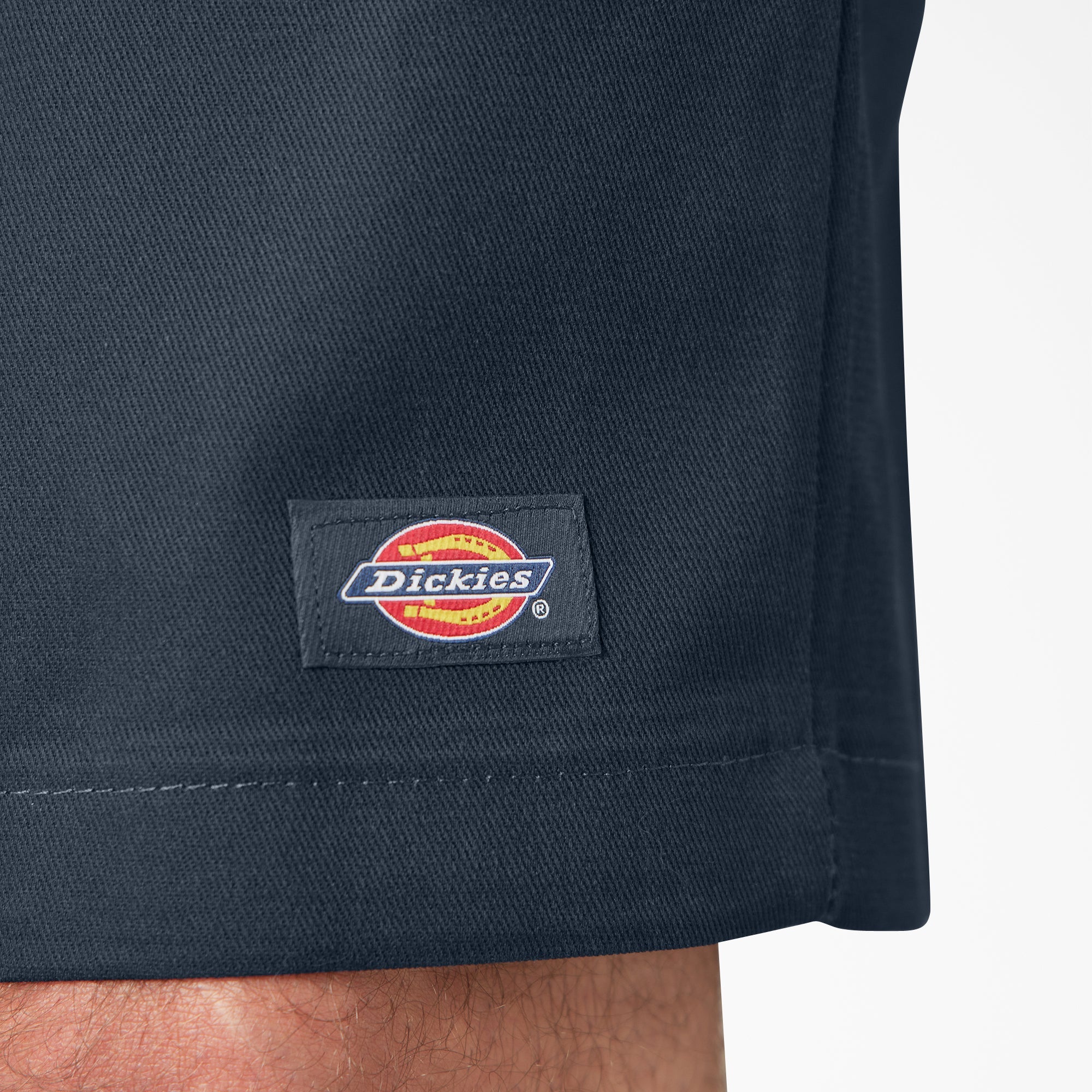 Loose Fit Flat Front Work Shorts, 13"