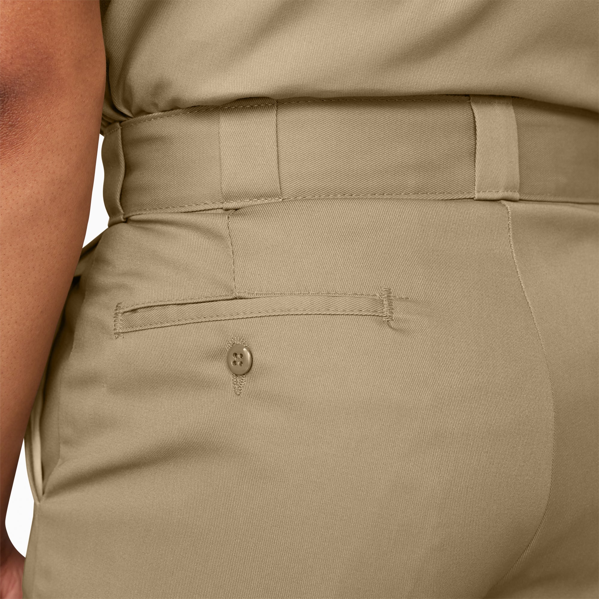 Loose Fit Flat Front Work Shorts, 13"