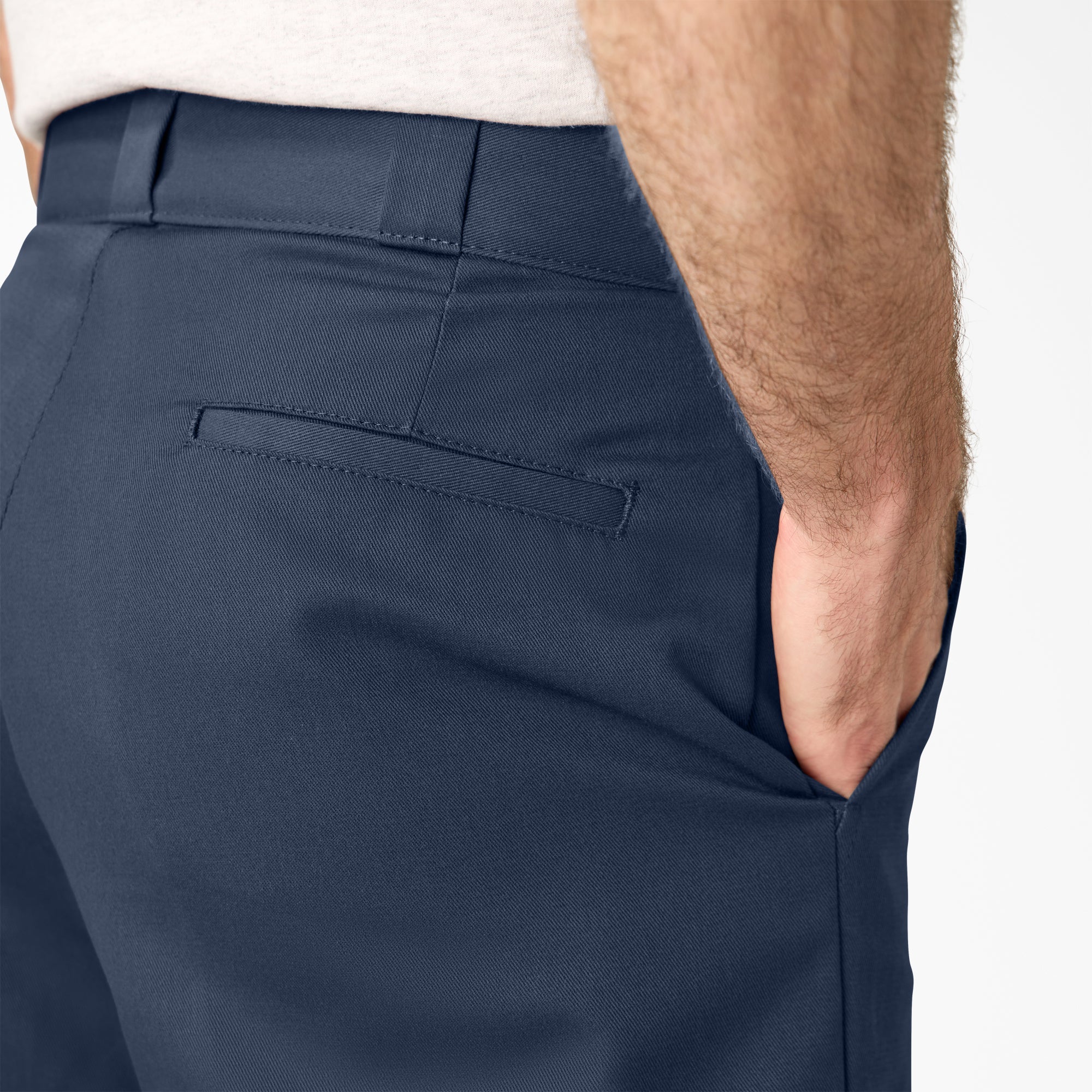 Loose Fit Flat Front Work Shorts, 13"